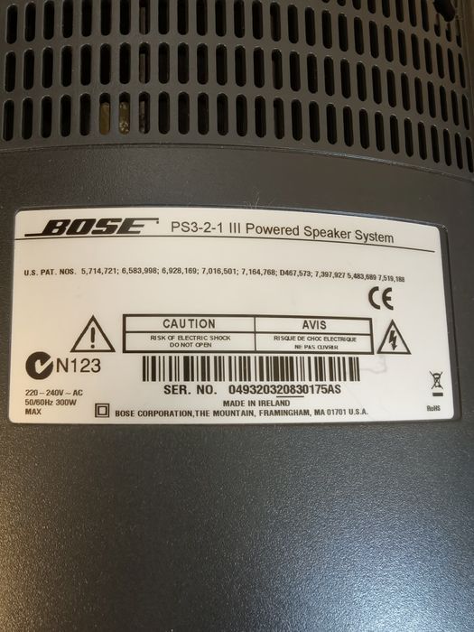BOSE 321 seria3 home cinema de calitatel