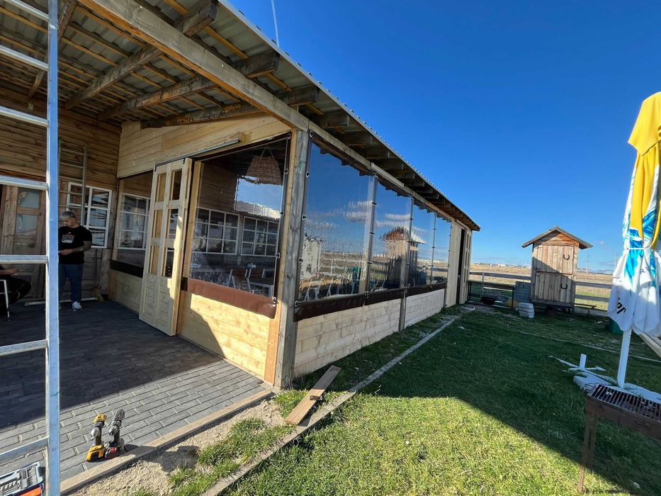 Producator folie terasa/ folii terase si foisoare transparenta