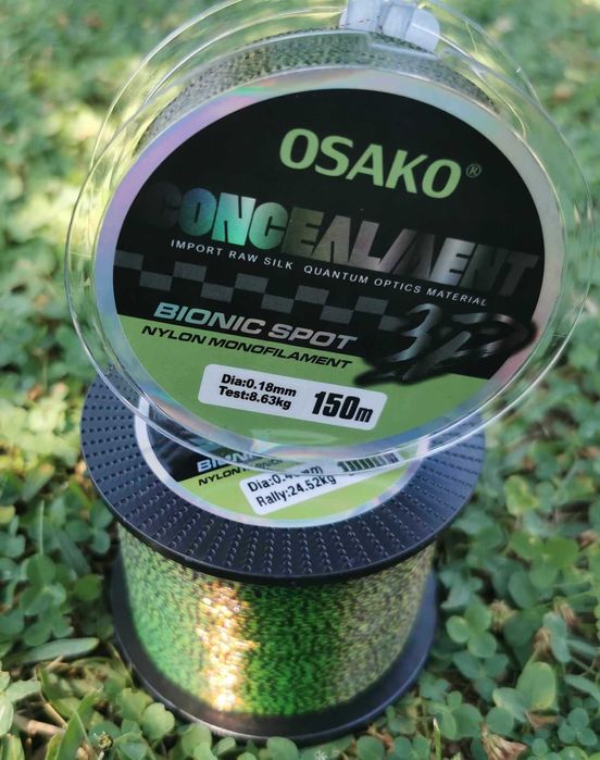 Монофилно влакно Osako 3D -  150, 300 и 1000мт От 0.14 до 0.40мм