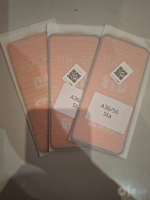 Защитные стекла на телефон Samsung a36/a56 и чехол на Samsung a56 проз