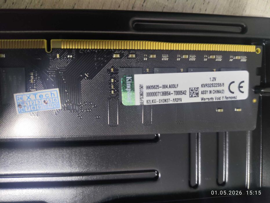 16 Гб оперативная память Kingston 2x 8гб