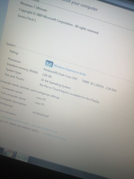 Laptop Acer Utilizabil 100 %