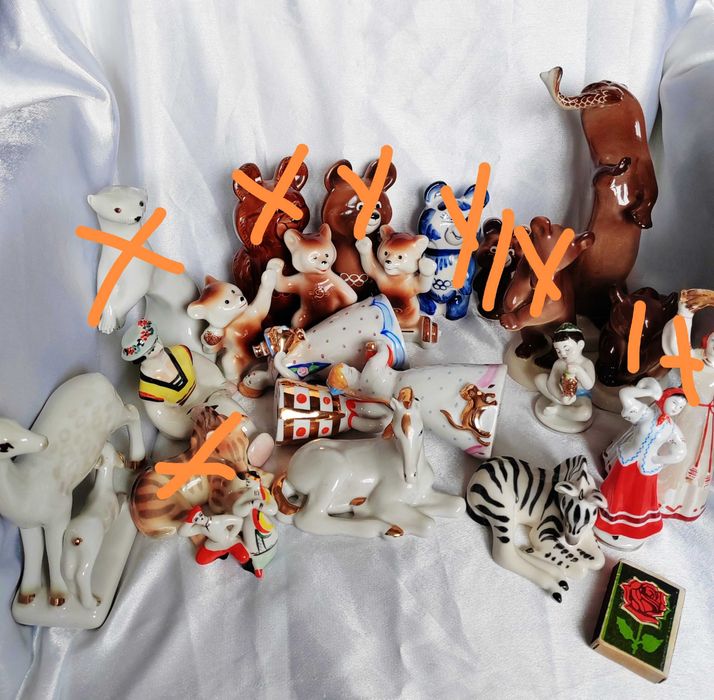 Статуэтки времён СССР