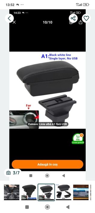 Cotiera modulară pentru Mini Cooper