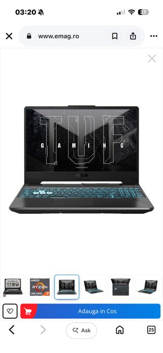 Laptop Gaming Asus Tuf