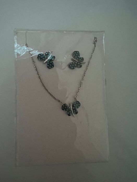 Set lantisor si cercei din argint