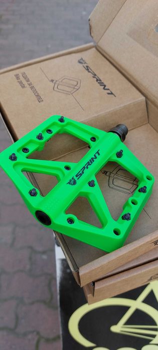 Pedale policarbonat pe rulmenti SprintBike, diferite culori