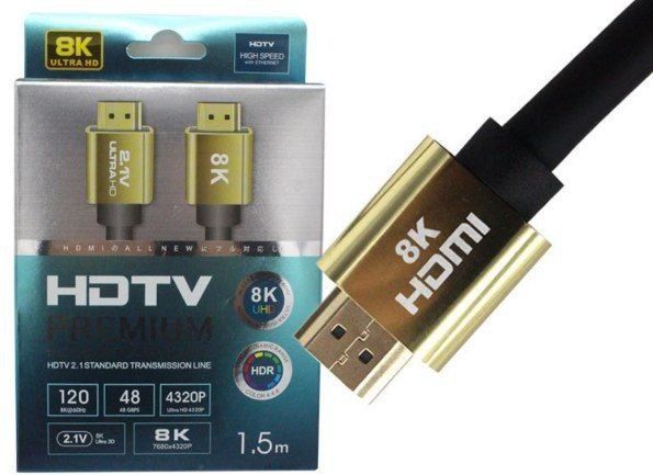 Кабель HDMI 8K PREMIUM перечисление есть