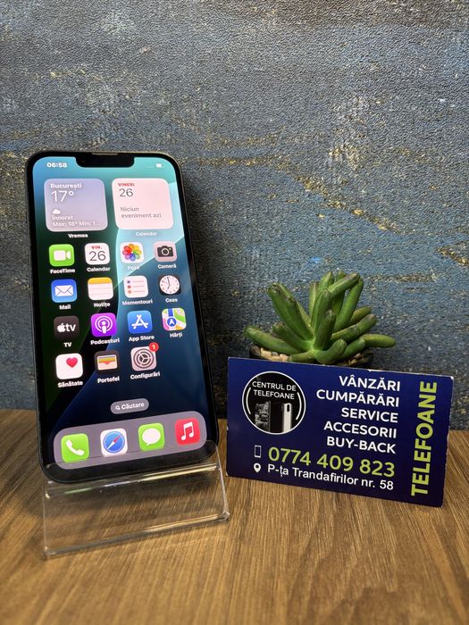 Iphone 13/128Gb/Garantie 2Ani Centrul de Telefoane/Rate