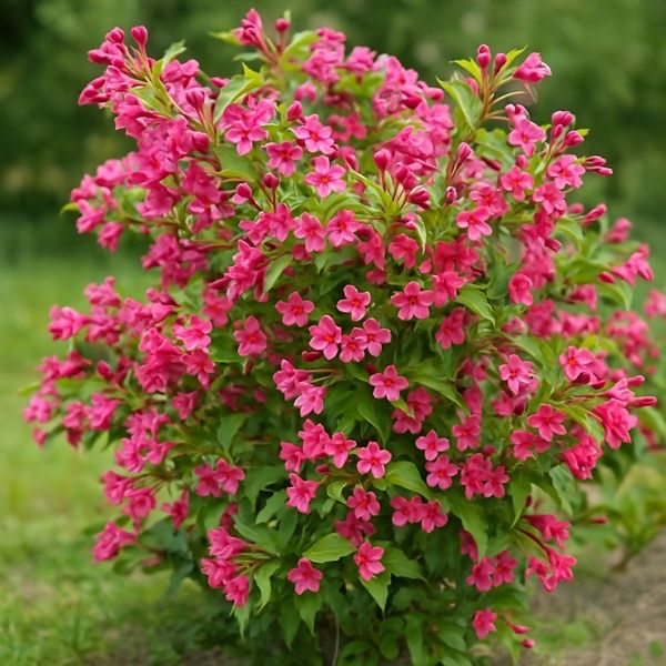 кустарники, саженцы, туи