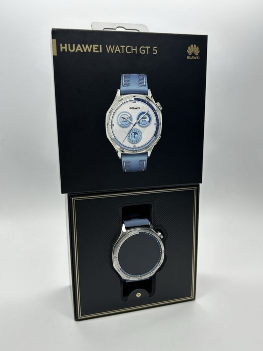 Smartwatch Huawei Watch GT 5 46mm - NOU OPEN Box - Garantie