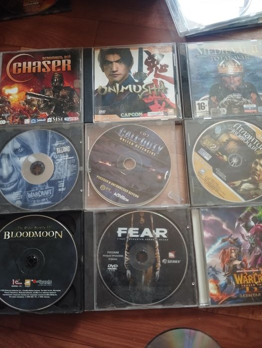 Продам диски ПК ,пс2