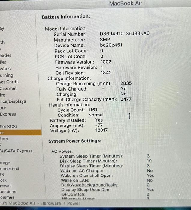 MacBook Air 2019