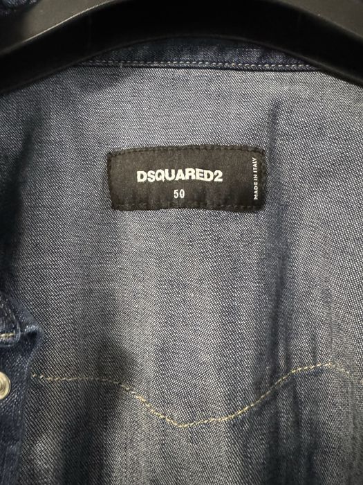 *ОРИГИНАЛНА* Мъжка дънкова риза/дънково яке пролет/есен Dsquared2