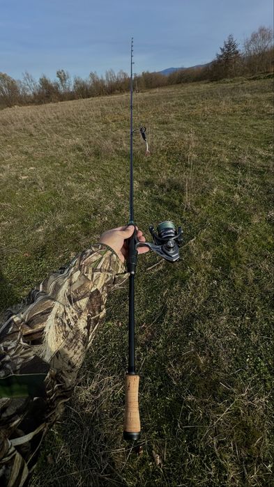 Lansetă spinning CUSTOM RMP Sensum 2 + Fuji Alconite (știucă/șalău)