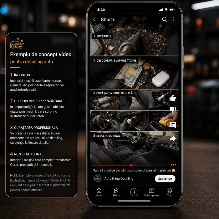 Promovează-ți afacerea prin conținut video pentru YouTube, Instagram și TikTok