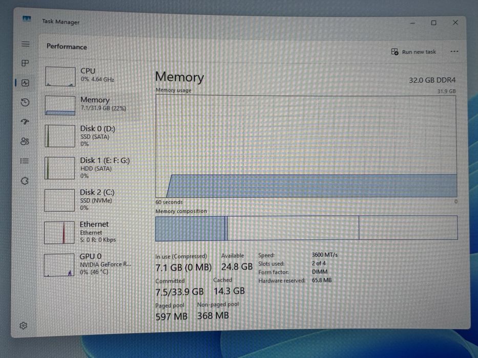 PC Gaming i7-9700 32GB