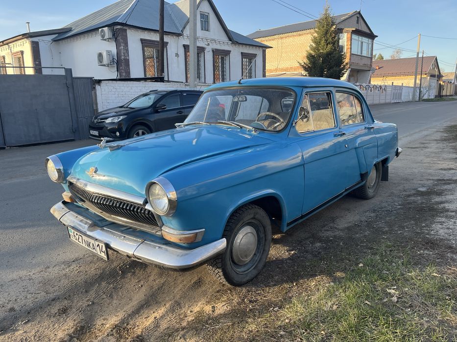 Волга газ21 после реставрации