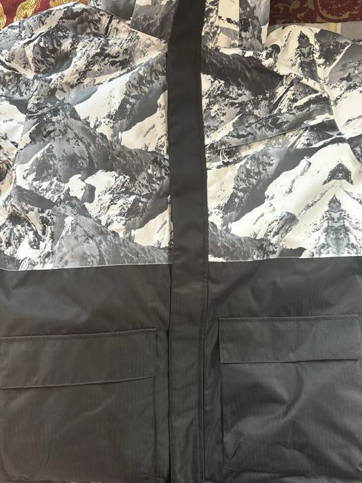 Мужской лыжный костюм, зимняя спортивная одежда