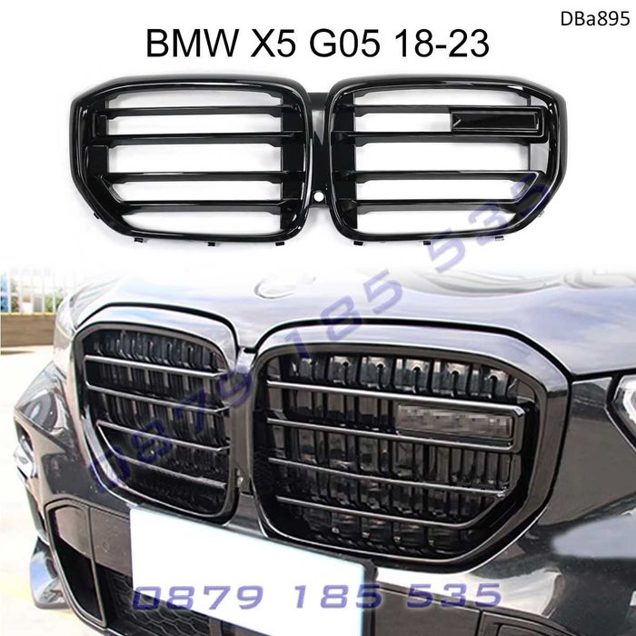 Черни тунинг бъбреци X5M BMW X5 G05 18-23 решетки м бмв х5 г05