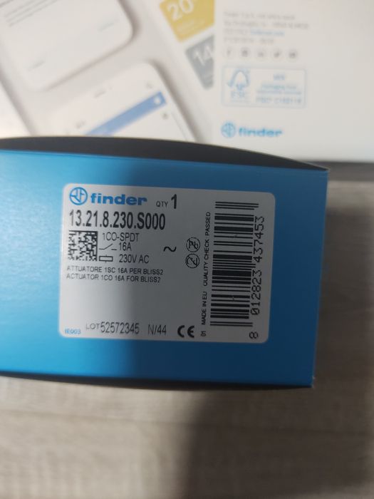 Termostat Finder Bliss2 + Actuator