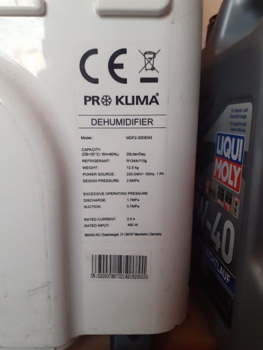 Dezumidicator pro klima