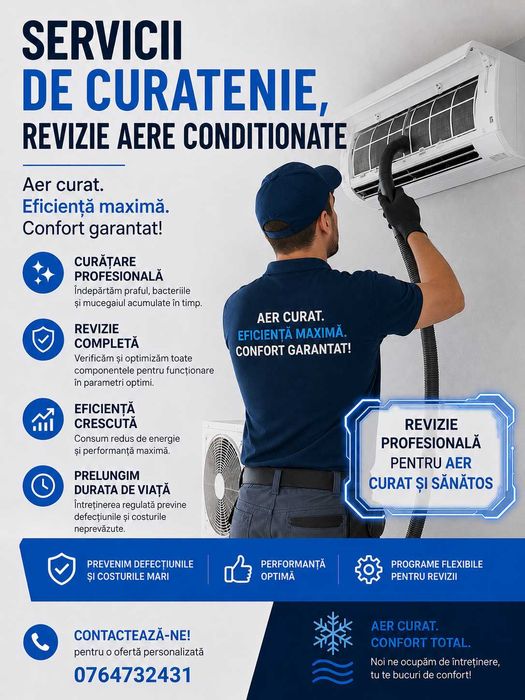 INSTALARE aere conditionate 9000/12000/18000/24000 BTU - BRAILA GALATI