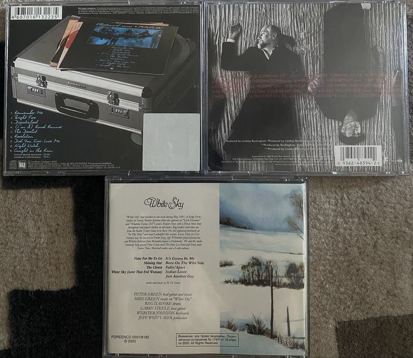 Cd диски Fleetwood Mac и Peter Green