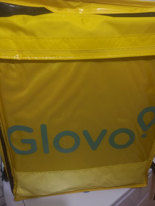 Термосумка (рюкзак) Glovo для курьеров