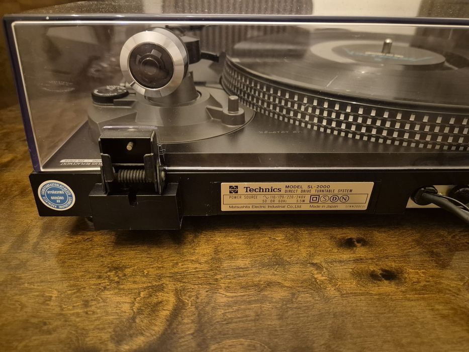 Technics SL2000 - pickup