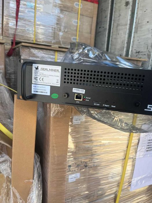 BUsed Bitdeer SealMiner A3  Hydro 498Th/s BTC Miner