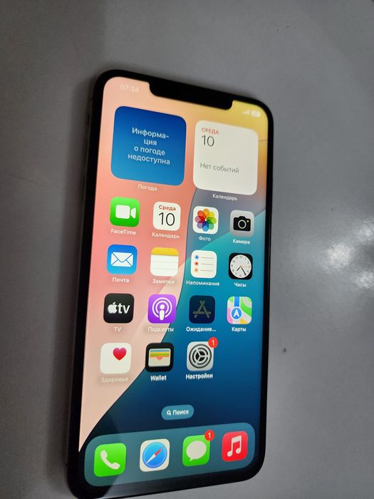 Iphone X LL/A White Batareka 100% Biton olas ishlatasila