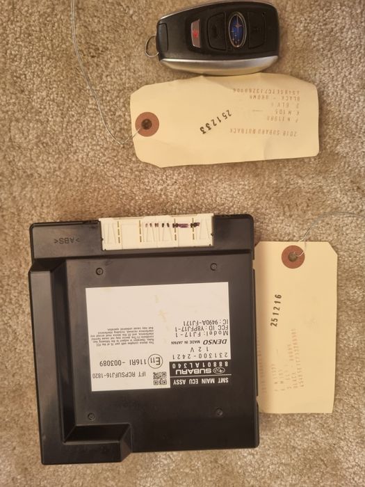 Keyless module, Модул запалване с ключ за Субару  2015-2019   88801AL3