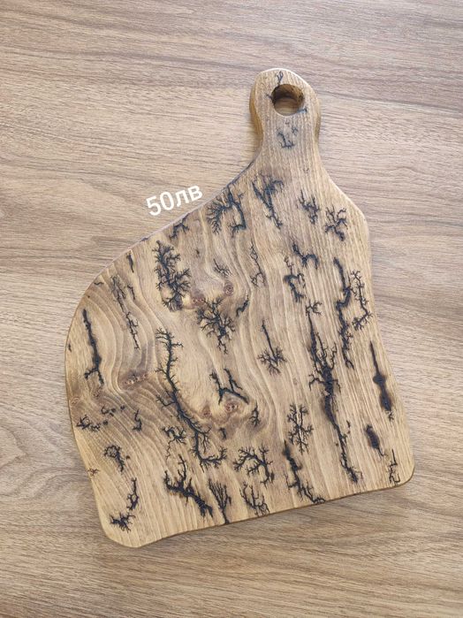 Ръчно изработени дъски по метода Лихтенберг, подходящи за подарък
