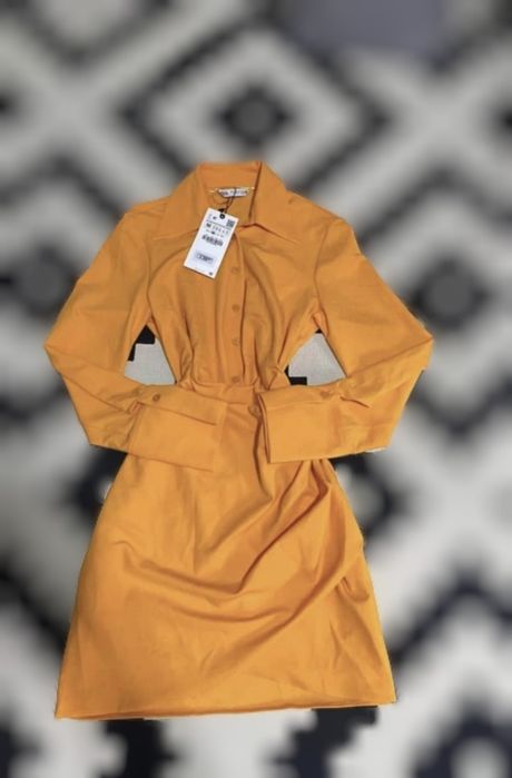 Rochie mini in stil retro, Zara, M
