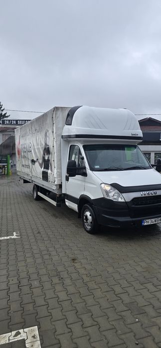 Iveco daily 50c15 6.2m se conduce cu B cu contract.