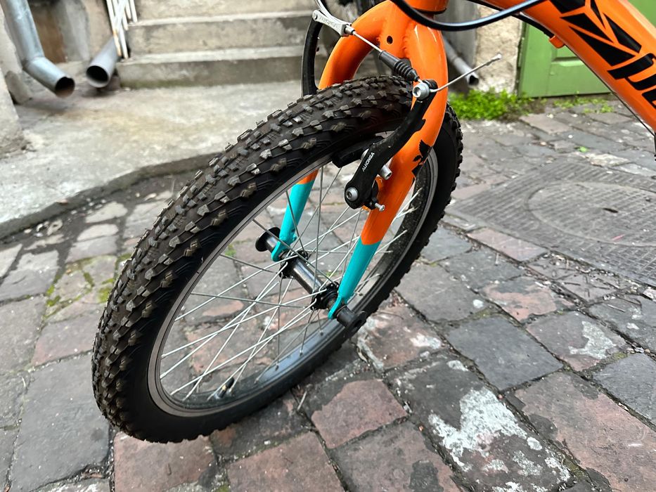 MTB Copii Pegas Mini Drumet 20'' Mtb Portocaliu Turcoaz 2023