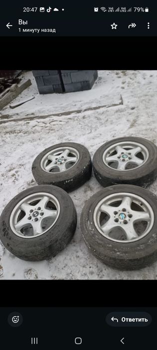 Продам диски р17 на бмв