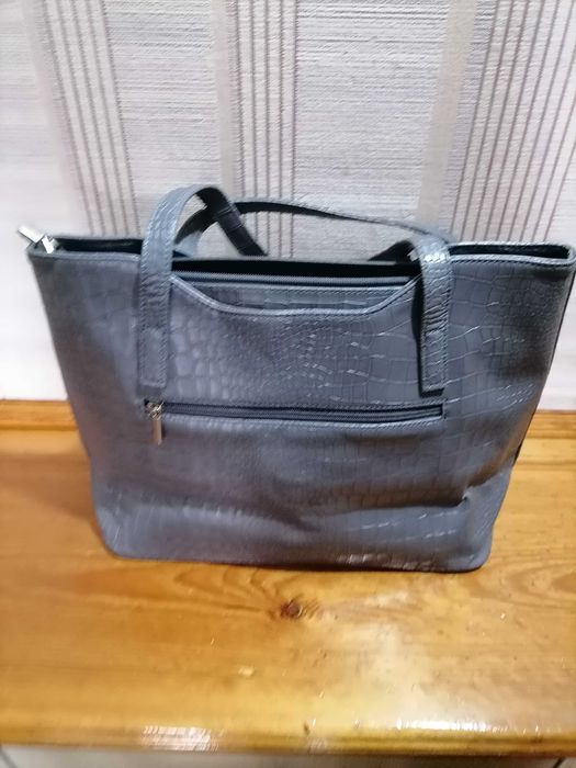 Сумка женская серая