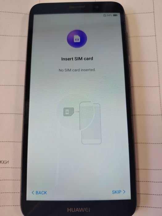 Телефон Huawei y5 2018