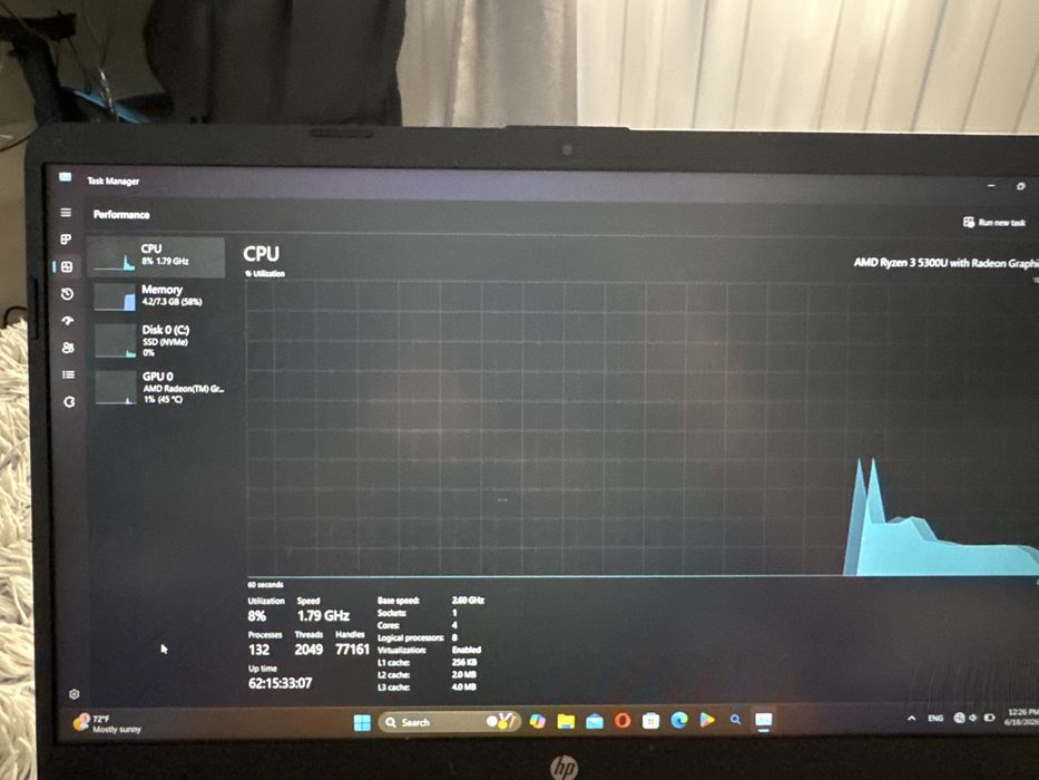 Vand laptop hp.