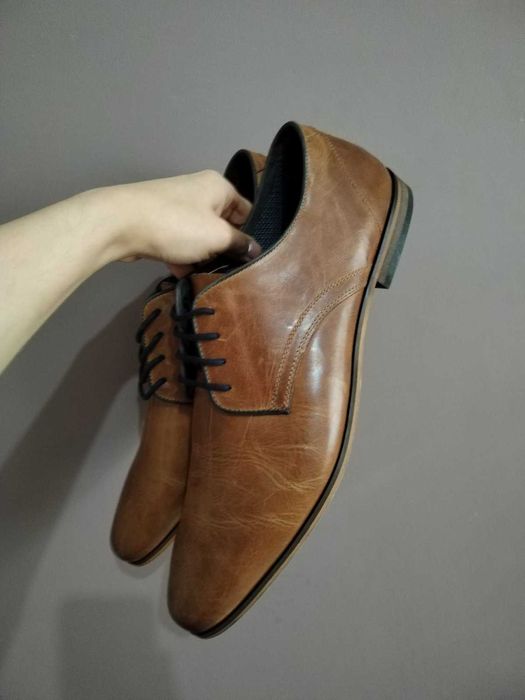 Елегантни обувки Pier.One естествена кожа