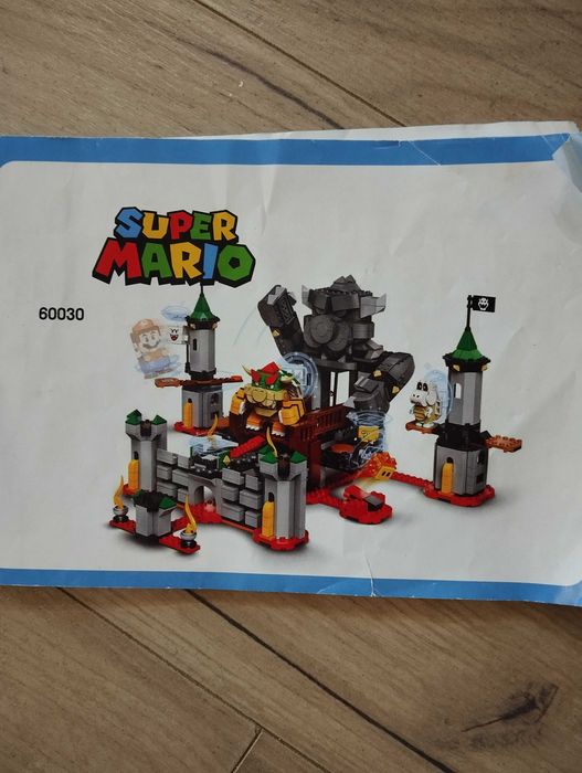Лего набор супер Марио. Финальная битва Паузера
