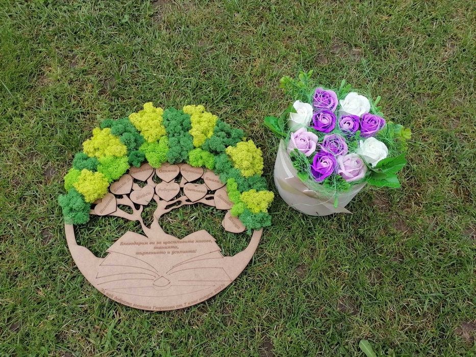 Подаръци със скандинавски мъх