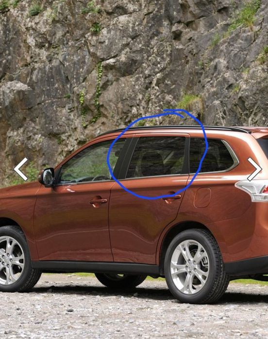 Продам заднее левое стекло mitsubishi outlander 3