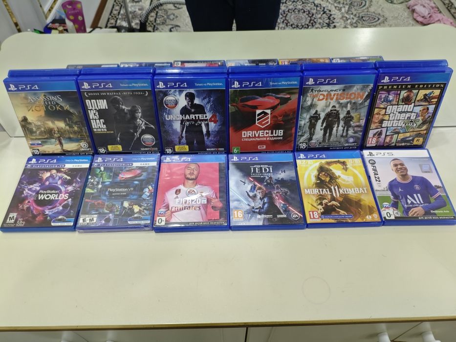 PS4 o'yinlari sotiladi arzon!