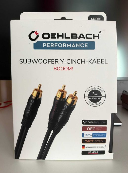 Кабел за субуфер Oehlbach Performance
