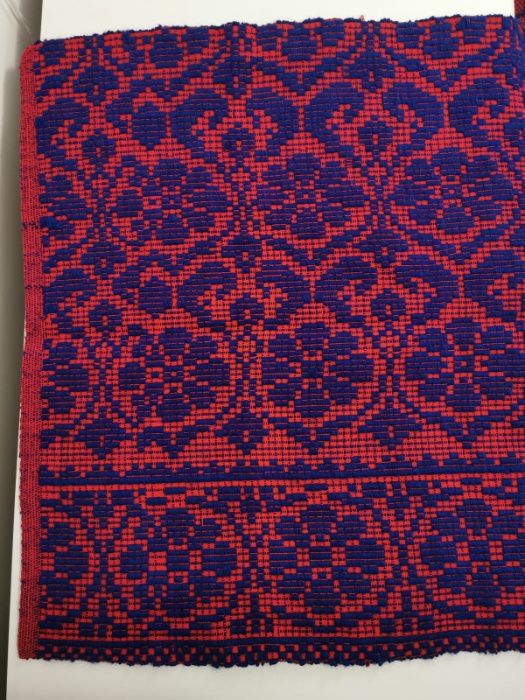 Cuvertura traditionala 100% lana tesuta manual la razboi