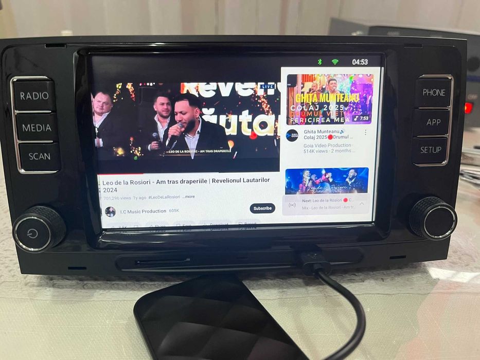 Multimedia RCD 880 vw Touareg-Caravelle-T5-Android auto-Apple-Carplay