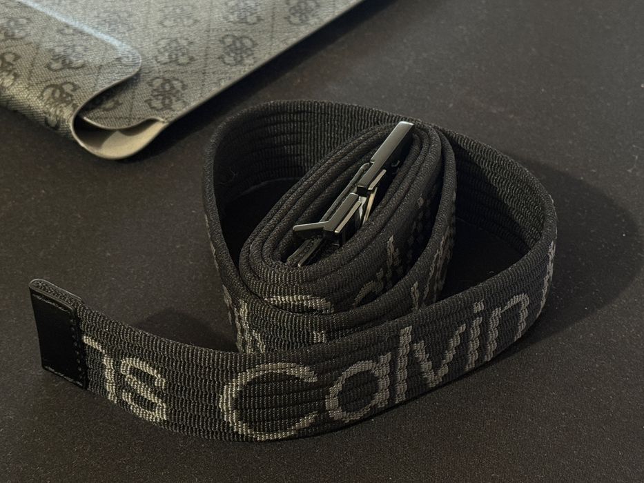 Оригинален Calvin Klein Текстилен Колан тип Плъзгач